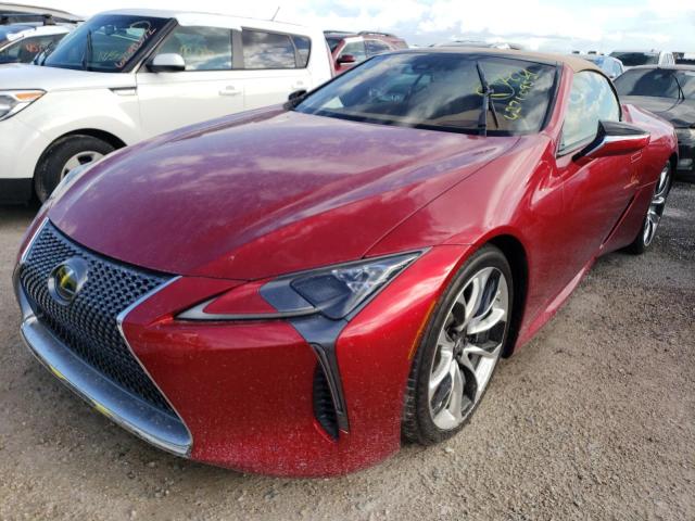 Photo 2 from auction – 2021 LEXUS LC 500 with VIN JTHKPAAY7MA101131