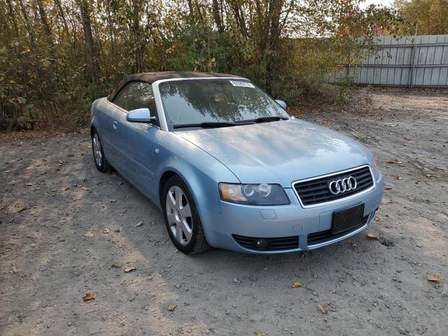 Photo 1 from auction – 2004 AUDI A4 1.8 CAB with VIN WAUAC48H24K010193