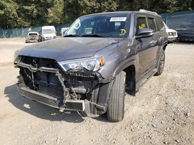 Photo 2 from auction – 2016 TOYOTA 4RUNNER SR with VIN JTEBU5JR5G5277694