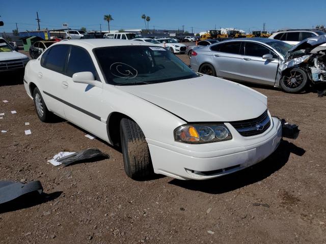 CHEVROLET IMPALA 2005 with VIN 2G1WF52E359286592 - Photo from auction