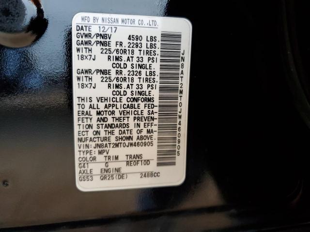 Photo 10 from auction – 2018 NISSAN ROGUE S with VIN JN8AT2MT0JW460905