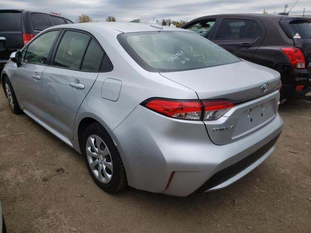 Photo 2 from auction – 2020 TOYOTA COROLLA LE with VIN JTDEPRAEXLJ018908
