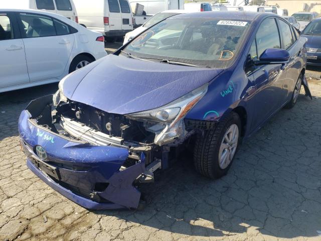 Photo 2 from auction – 2018 TOYOTA PRIUS with VIN JTDKBRFU4J3584369