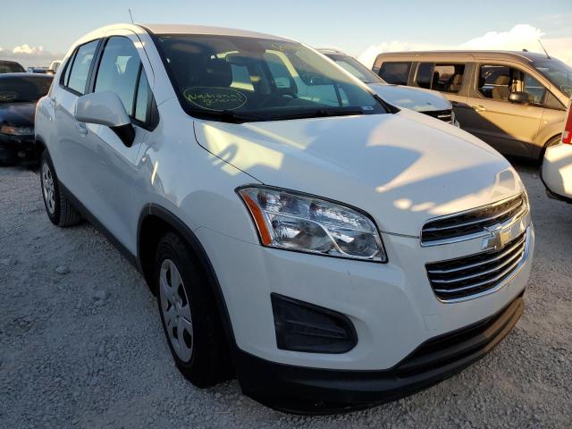 CHEVROLET TRAX LS 2015 with VIN KL7CJKSB5FB206672 - Photo from auction