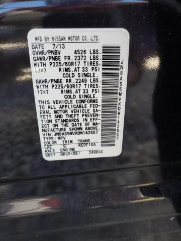 Снимка 10 от търг – 2013 NISSAN ROGUE с VIN JN8AS5MVXDW142557
