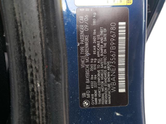 Zdjęcie 10 z aukcji – 2007 BMW 530 I z VIN WBANE73567B996780
