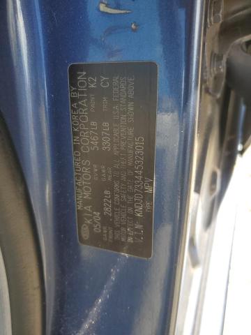 Photo 10 from auction – 2004 KIA SORENTO EX with VIN KNDJD733445323015