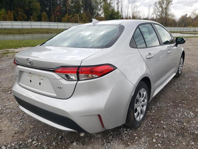 Photo 4 from auction – 2022 TOYOTA COROLLA LE with VIN 5YFEPMAE6NP332136