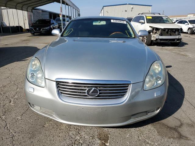 Photo 9 from auction – 2002 LEXUS SC 430 with VIN JTHFN48Y920001596