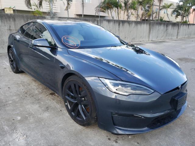 TESLA MODEL S 2022 with VIN 5YJSA1E53NF478485 - Photo from auction