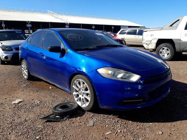 DODGE DART SXT 2013 with VIN 1C3CDFBAXDD318124 - Photo from auction