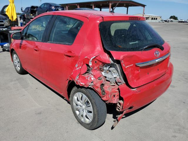 Photo 3 from auction – 2012 TOYOTA YARIS with VIN JTDKTUD34CD526012