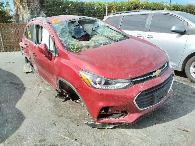 CHEVROLET TRAX 1LT 2020 with VIN 3GNCJLSBXLL187787 - Photo from auction