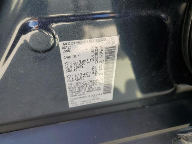 Photo 10 from auction – 2016 NISSAN ROGUE S with VIN 5N1AT2MT0GC831241