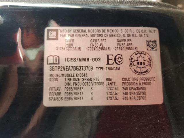 Photo 10 from auction – 2011 GMC SIERRA K15 with VIN 3GTP2VEA7BG378709