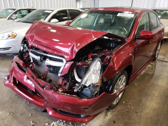 Photo 2 from auction – 2013 SUBARU LEGACY 2.5 with VIN 4S3BMCG66D3039043