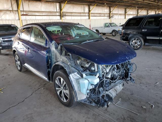 NISSAN MURANO S 2021 with VIN 5N1AZ2AS4MC110720 - Photo from auction