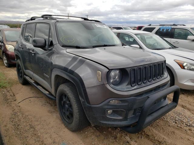 JEEP RENEGADE L 2017 with VIN ZACCJABB7HPE59725 - Photo from auction