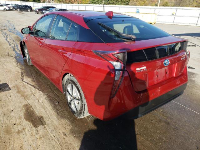 Photo 3 from auction – 2018 TOYOTA PRIUS with VIN JTDKARFU6J3056416