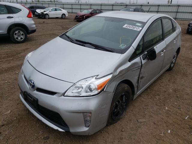 Photo 2 from auction – 2015 TOYOTA PRIUS with VIN JTDKN3DU6F1911932
