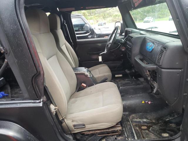 Photo 5 from auction – 2006 JEEP WRANGLER X with VIN 1J4FA39S96P737799