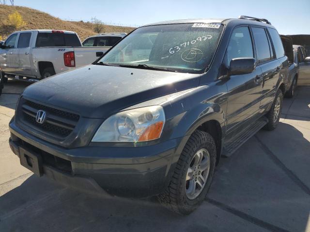 Photo 2 from auction – 2005 HONDA PILOT EXL with VIN 2HKYF18665H539510