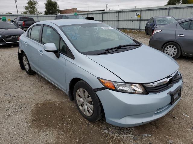 HONDA CIVIC LX 2012 with VIN 19XFB2F51CE029327 - Photo from auction