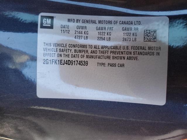 Photo 10 from auction – 2013 CHEVROLET CAMARO 2SS with VIN 2G1FK1EJ4D9174539