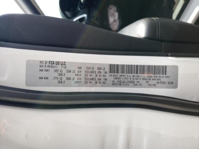 Photo 10 from auction – 2018 DODGE DURANGO SX with VIN 1C4RDJAG1JC462564