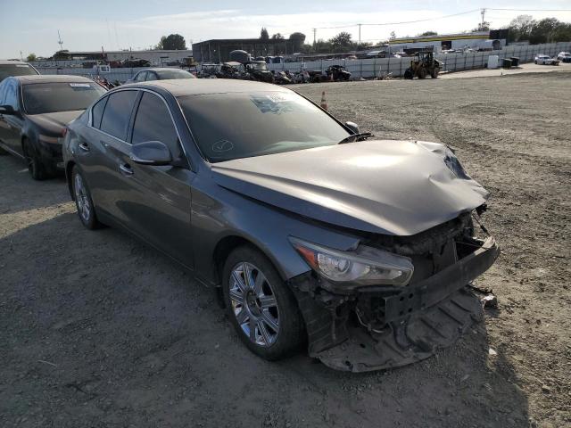 INFINITI Q50 BASE 2015 with VIN JN1BV7AP8FM355372 - Photo from auction