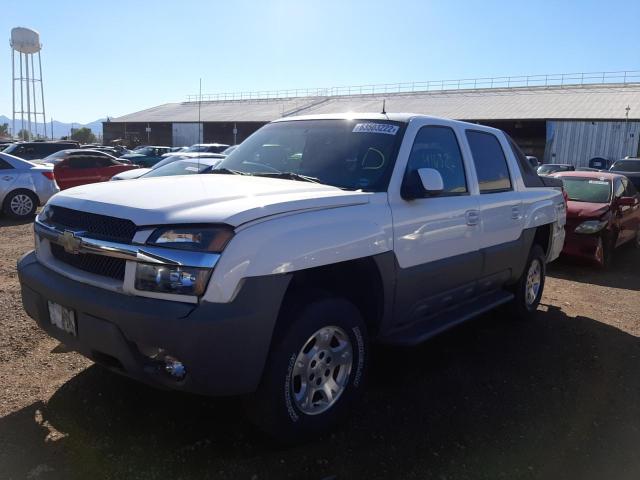 Photo 2 from auction – 2002 CHEVROLET AVALANCHE with VIN 3GNEK13T82G117682