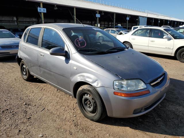 CHEVROLET AVEO BASE 2006 with VIN KL1TD66696B589571 - Photo from auction