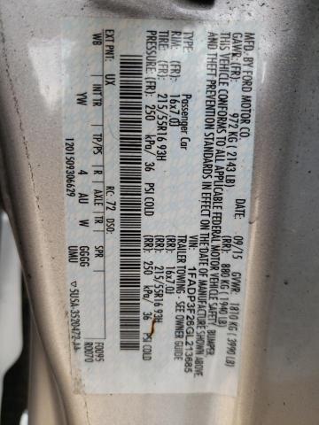 Photo 10 from auction – 2016 FORD FOCUS SE with VIN 1FADP3F26GL213685