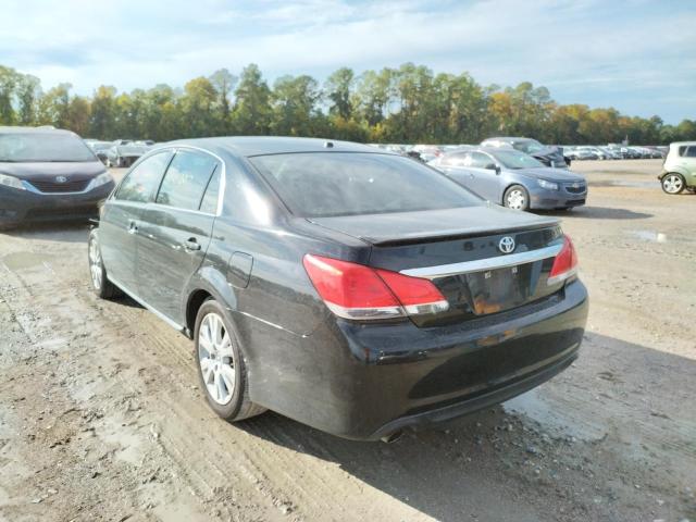 Photo 3 from auction – 2012 TOYOTA AVALON BAS with VIN 4T1BK3DB3CU449648