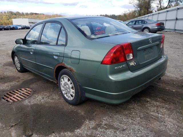 Photo 3 from auction – 2004 HONDA CIVIC LX with VIN 2HGES16524H519935