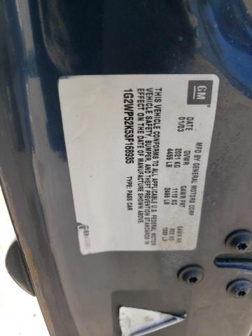 Photo 10 from auction – 2003 PONTIAC GRAND PRIX with VIN 1G2WP52K53F168935