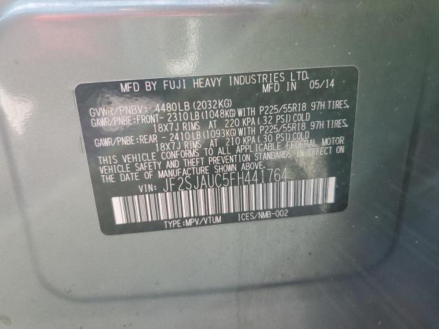 Photo 10 from auction – 2015 SUBARU FORESTER 2 with VIN JF2SJAUC5FH441764