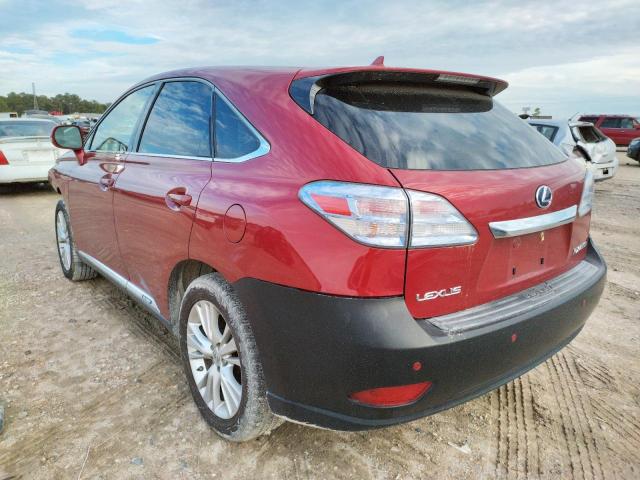 Photo 3 from auction – 2010 LEXUS RX 450 with VIN JTJZB1BAXA2004007