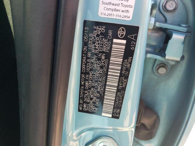 Photo 10 from auction – 2013 TOYOTA PRIUS C with VIN JTDKDTB36D1045465