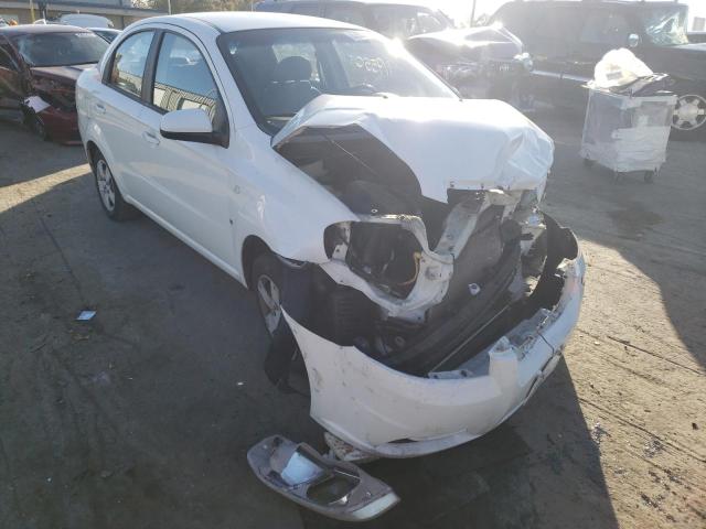 CHEVROLET AVEO BASE 2007 with VIN KL1TD56677B174227 - Photo from auction