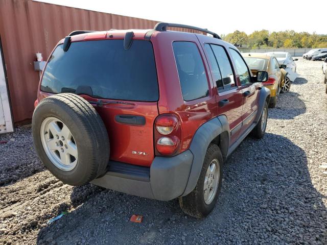 Photo 4 from auction – 2007 JEEP LIBERTY SP with VIN 1J4GL48K07W641556