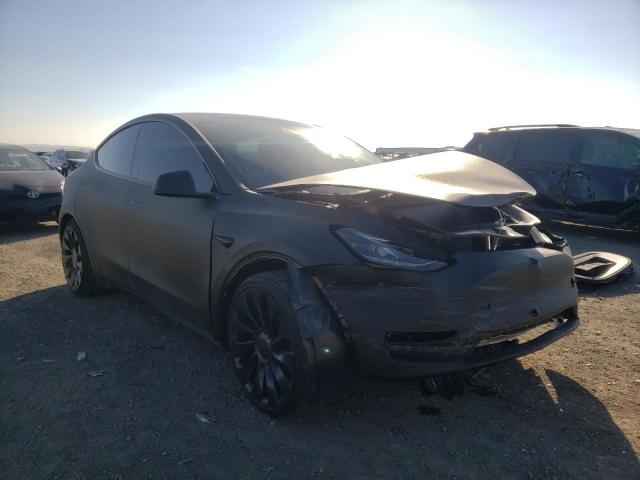TESLA MODEL Y 2022 with VIN 7SAYGDEF0NF533903 - Photo from auction