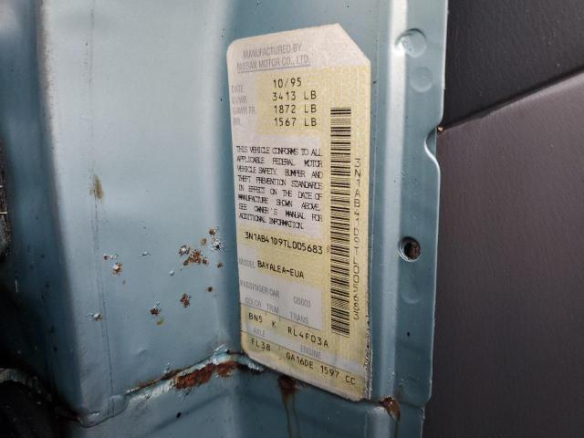 Photo 10 from auction – 1996 NISSAN SENTRA XE with VIN 3N1AB41D9TL005683