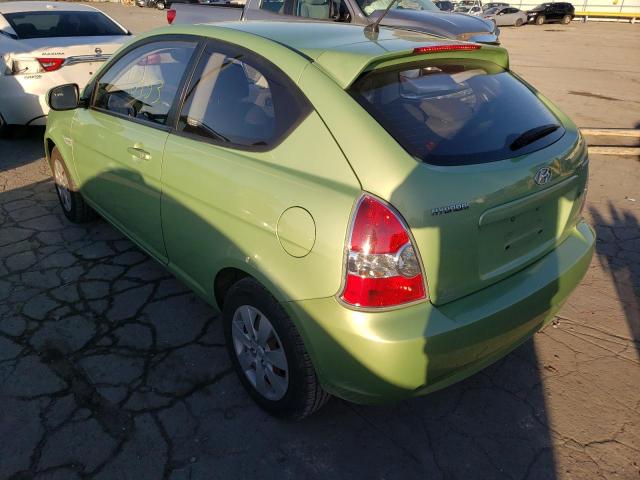 Photo 3 from auction – 2010 HYUNDAI ACCENT BLU with VIN KMHCM3AC0AU173874