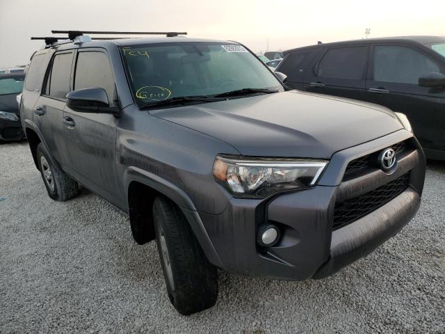 TOYOTA 4RUNNER SR 2015 with VIN JTEZU5JR3F5100414 - Photo from auction