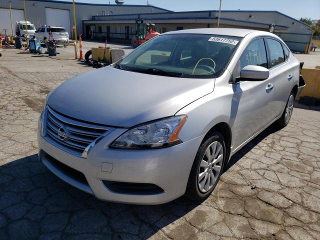 Photo 2 from auction – 2014 NISSAN SENTRA S with VIN 3N1AB7AP1EL696156