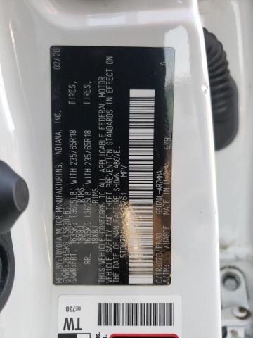 Photo 10 from auction – 2020 TOYOTA HIGHLANDER with VIN 5TDHZRAH4LS503761