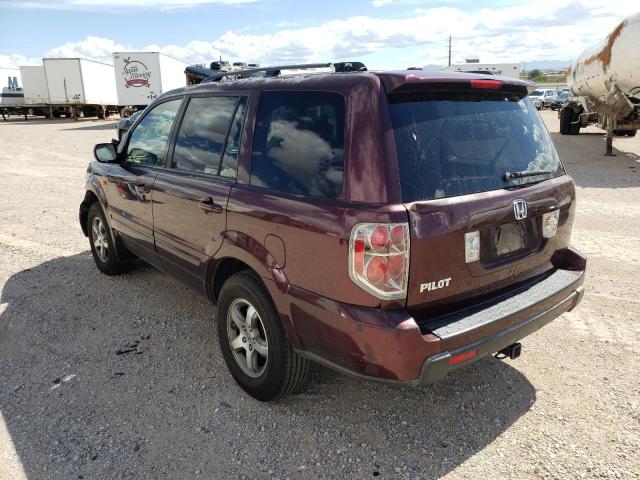 Фото 3 с аукциона – 2007 HONDA PILOT EXL с VIN 5FNYF28607B041729