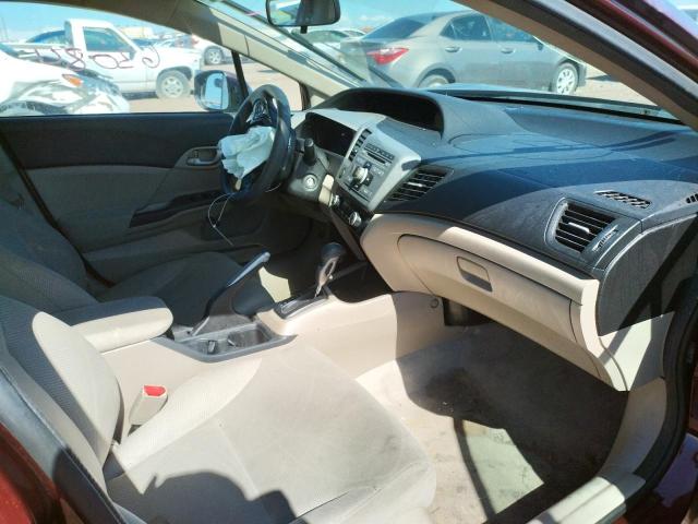 Photo 5 from auction – 2012 HONDA CIVIC LX with VIN 19XFB2F59CE073138