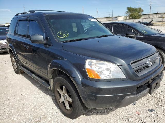 HONDA PILOT EXL 2005 with VIN 5FNYF18685B007268 - Photo from auction
